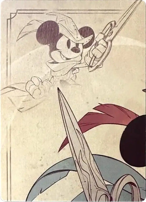 Mickey Mouse - Brave Little Tailor Puzzle Insert (Top Left) [The First Chapter] - Lorcana Single