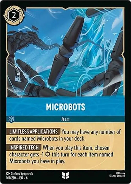 Microbots (167/204) [Azurite Sea] - Lorcana Single