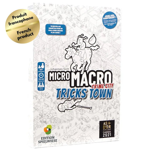 MICROMACRO: CRIME CITY - TRICKS TOWN (FR) - Board Games