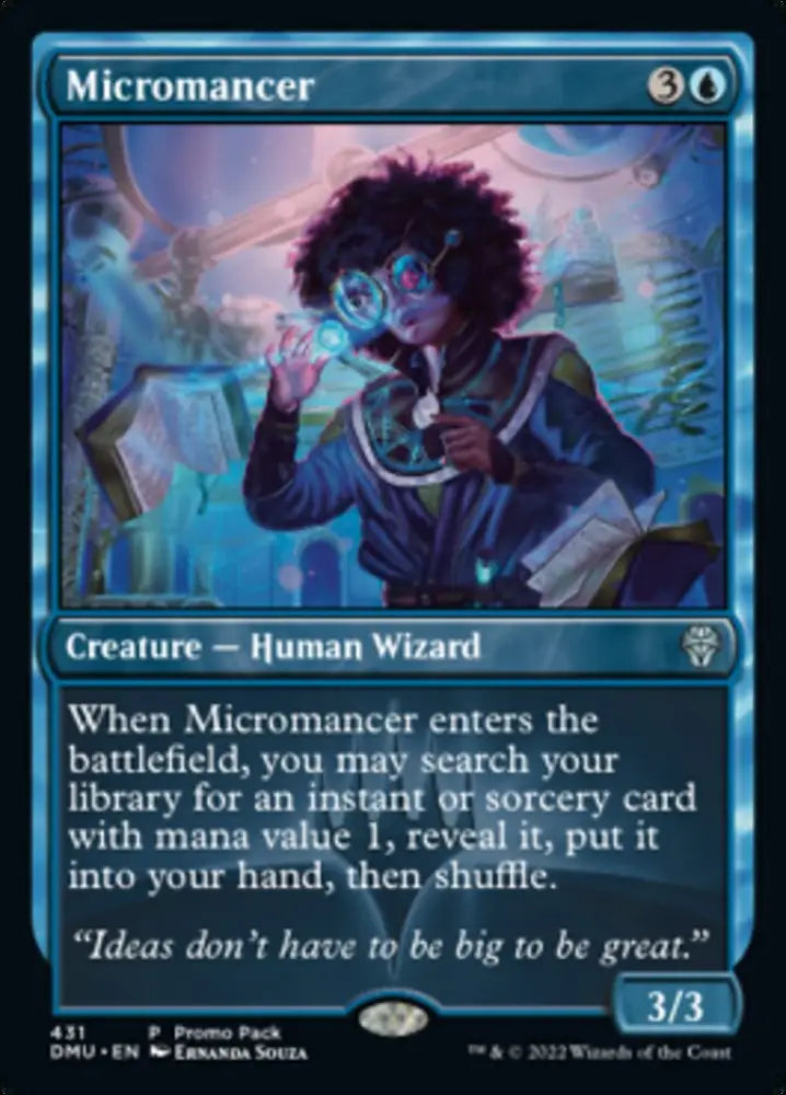 Micromancer (Promo Pack) [Dominaria United Promos] - MTG Single