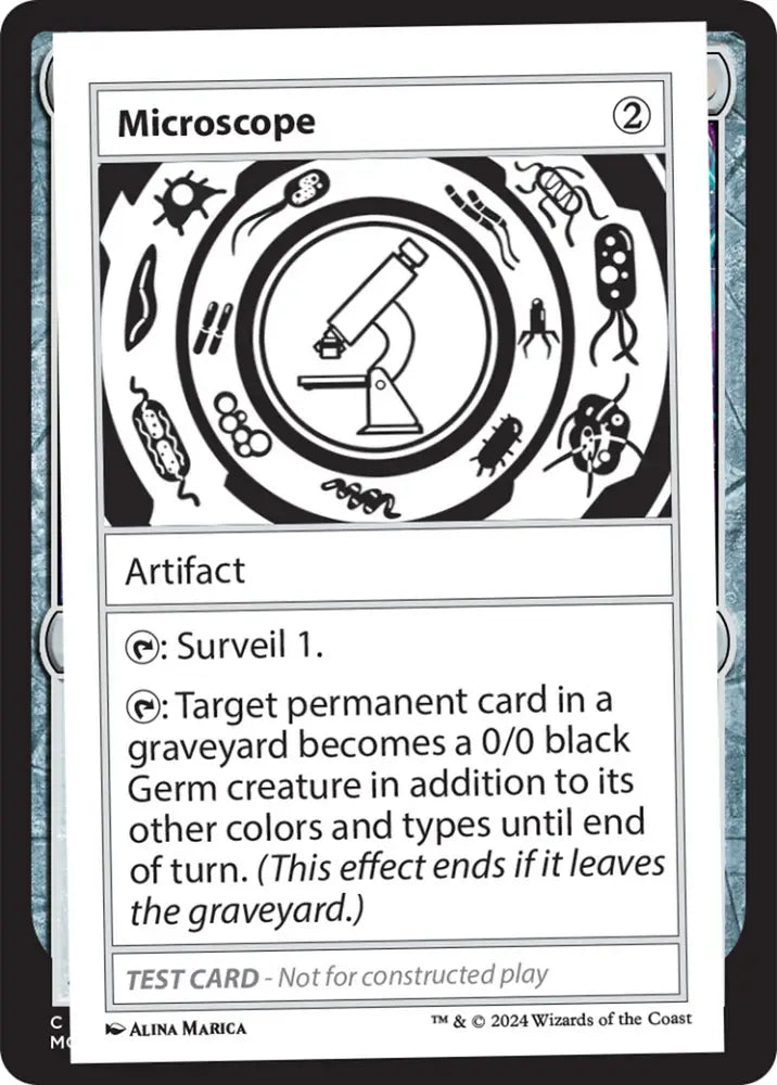 Microscope [Mystery Booster 2 Playtest Cards] - MTG Single