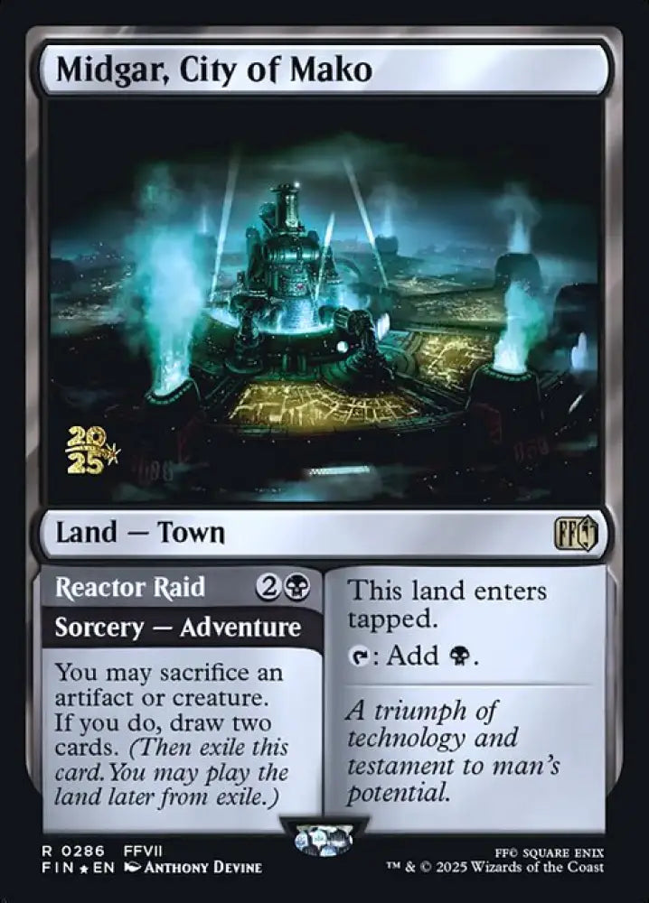 Midgar, City of Mako // Reactor Raid (286s) [Final Fantasy Promos]