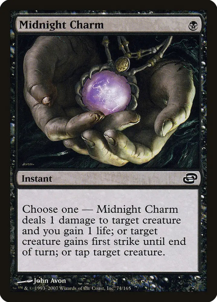 Midnight Charm [Planar Chaos] - MTG Single