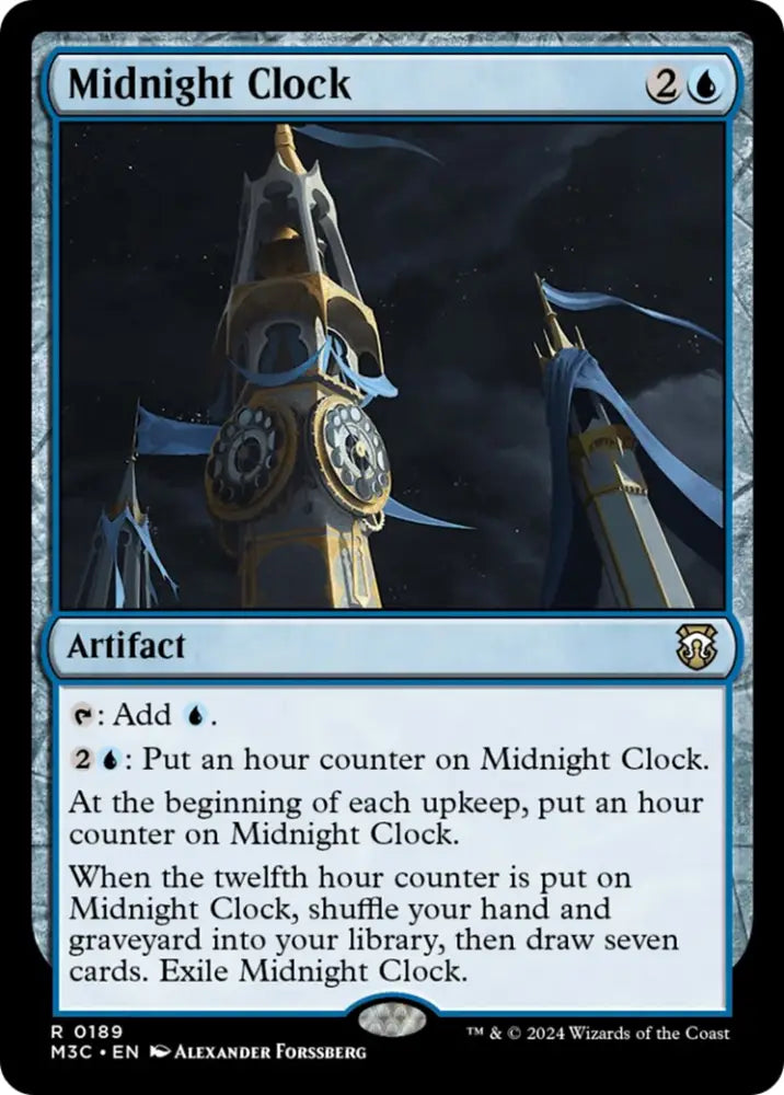 Midnight Clock [Modern Horizons 3 Commander] - MTG Single