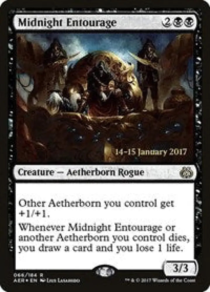 Midnight Entourage (66) [Prerelease Cards]