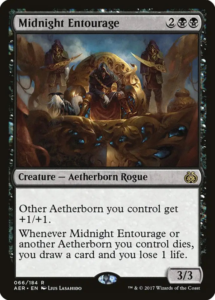 Midnight Entourage [Aether Revolt] - MTG Single