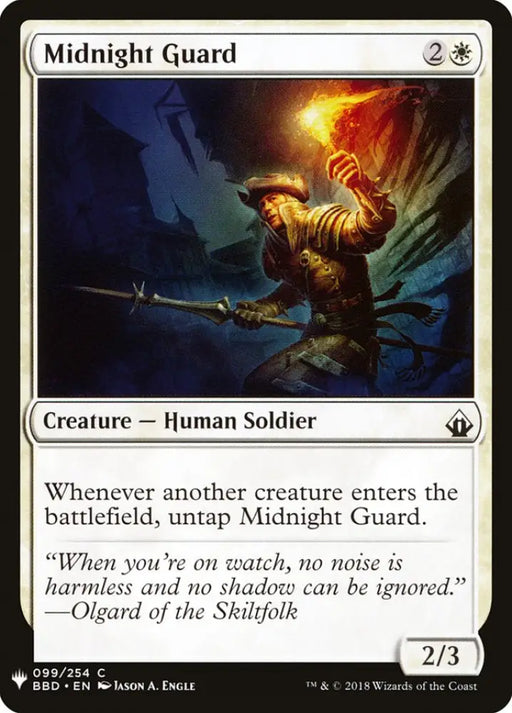 Midnight Guard [Mystery Booster] - MTG Single