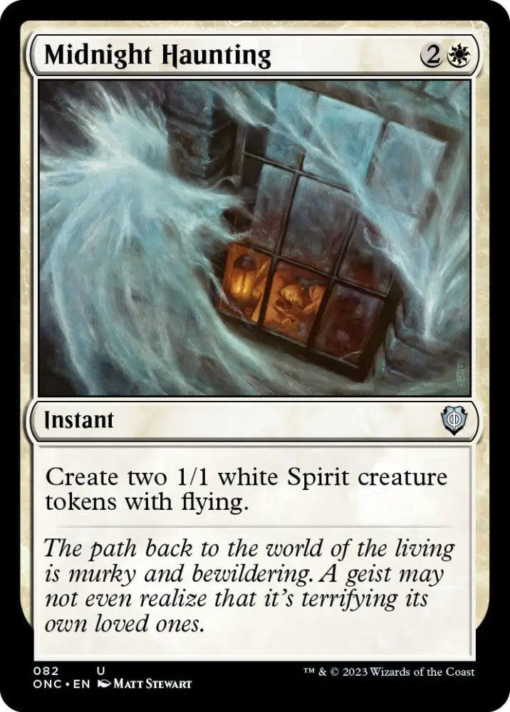 Midnight Haunting [Phyrexia: All Will Be One Commander] - MTG Single