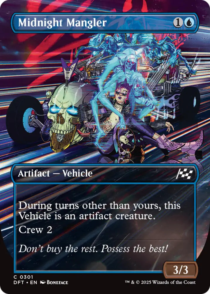 Midnight Mangler (Borderless) [Aetherdrift] - MTG Single