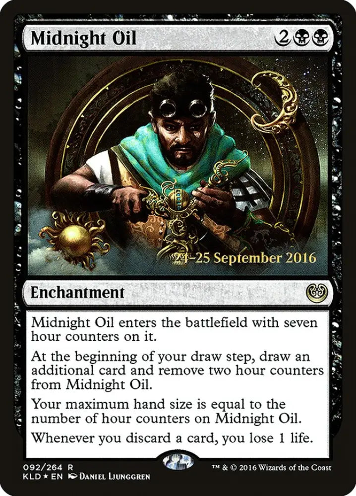 Midnight Oil [Kaladesh Prerelease Promos] - MTG Single