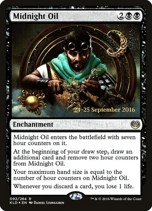 Midnight Oil [Kaladesh Prerelease Promos] - MTG Single