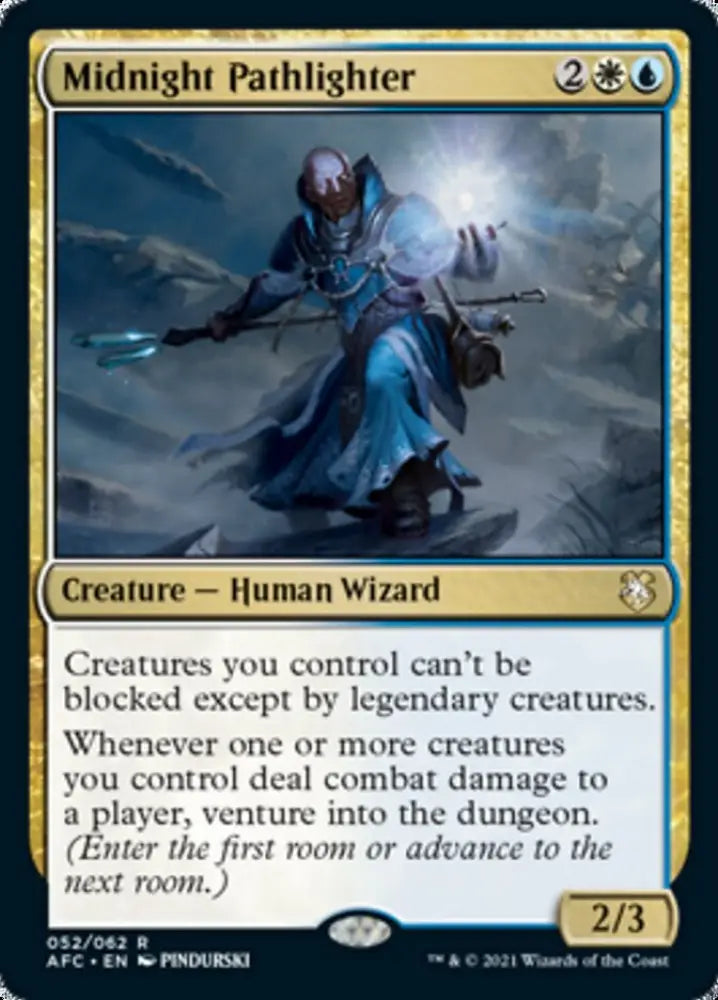 Midnight Pathlighter [Dungeons & Dragons: Adventures in the Forgotten Realms Commander] - MTG Single