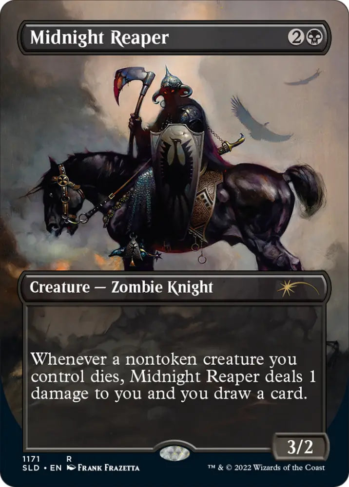 Midnight Reaper (Borderless) [Secret Lair Drop Series] - MTG Single