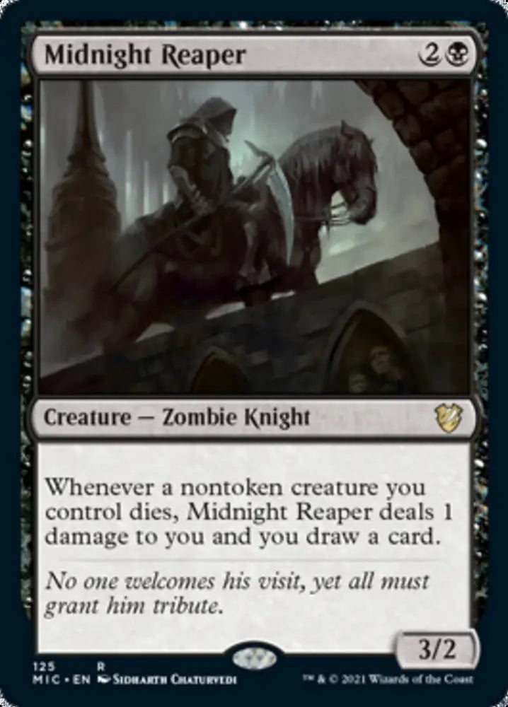 Midnight Reaper [Innistrad: Midnight Hunt Commander] - MTG Single