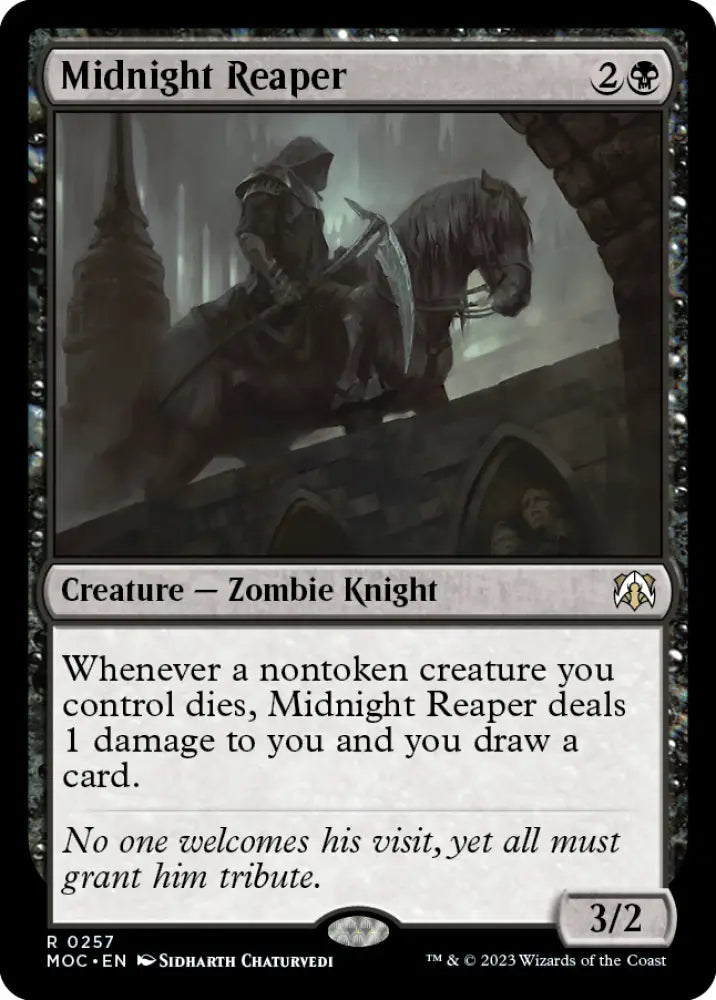 Midnight Reaper [March of the Machine Commander] - MTG Single