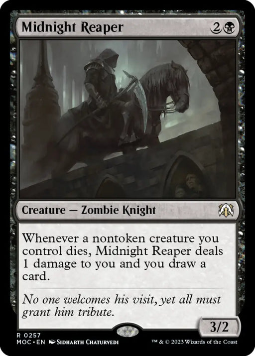 Midnight Reaper [March of the Machine Commander] - MTG Single