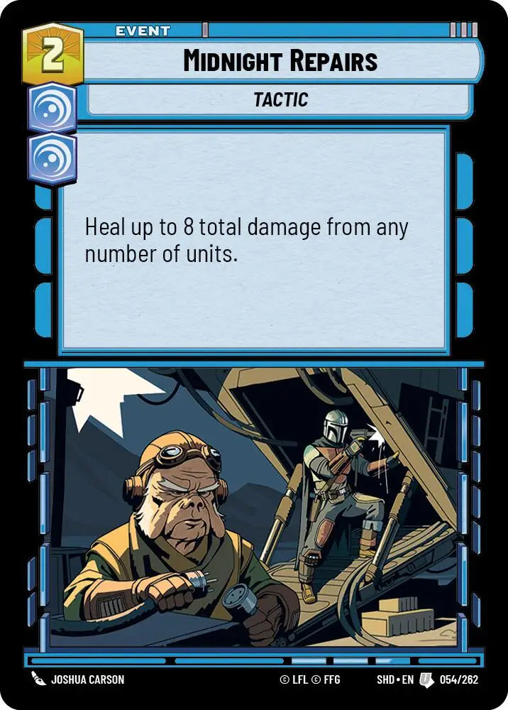 Midnight Repairs (054/262) [Shadows of the Galaxy] - Star Wars: Unlimited Single