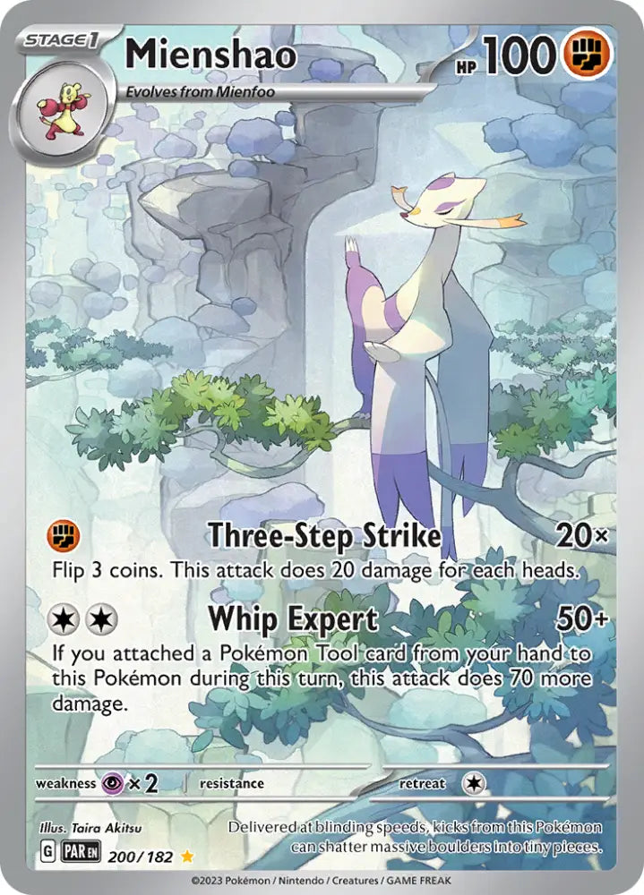 Mienshao (200/182) [Scarlet & Violet: Paradox Rift] - Pokemon Single