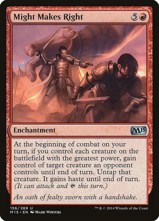 Might Makes Right [Magic 2015] - MTG Single