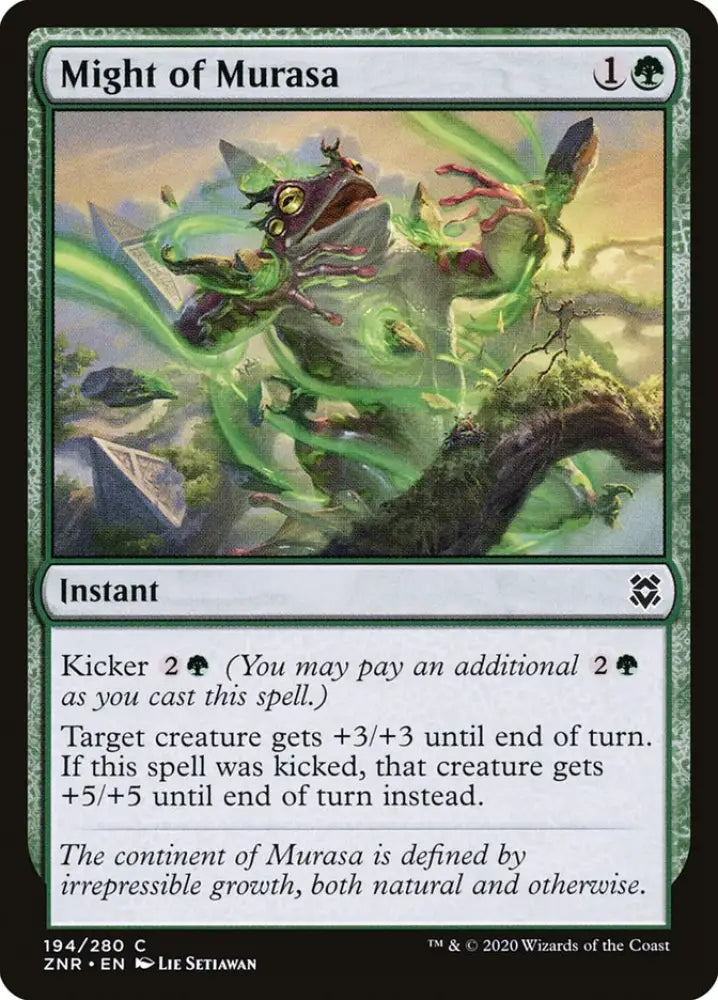 Might of Murasa [Zendikar Rising] - MTG Single