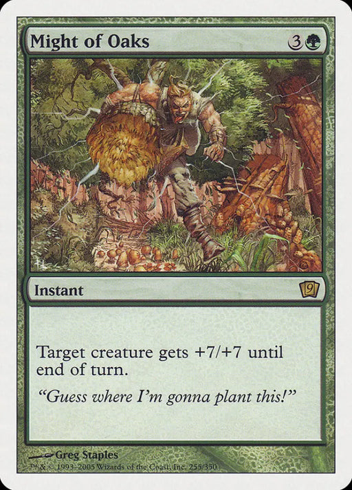 Might of Oaks [Ninth Edition] - MTG Single