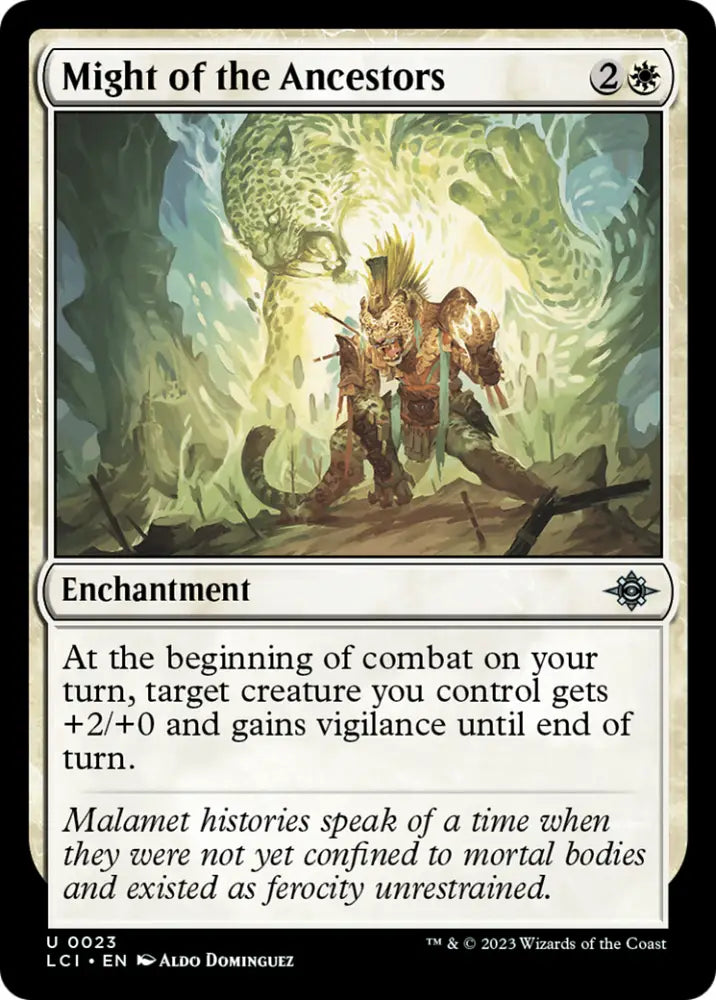 Might of the Ancestors [The Lost Caverns of Ixalan] - MTG Single