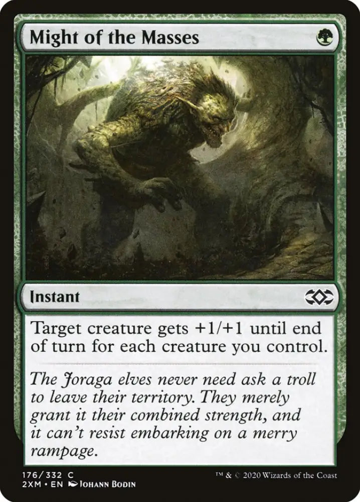 Might of the Masses [Double Masters] - MTG Single