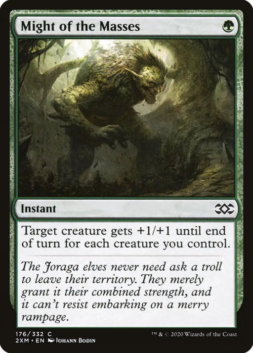 Might of the Masses [Double Masters] - MTG Single