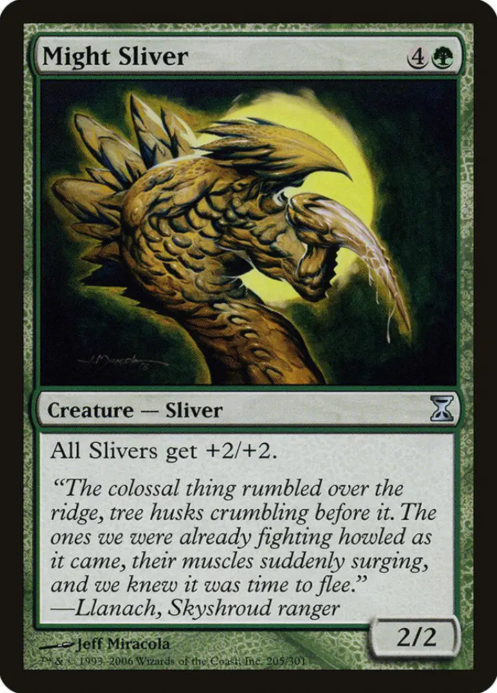 Might Sliver [Time Spiral] - MTG Single
