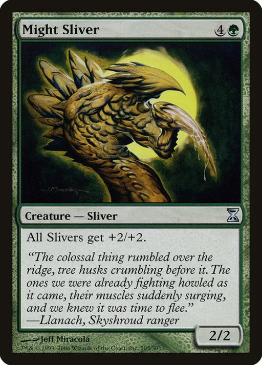 Might Sliver [Time Spiral] - MTG Single