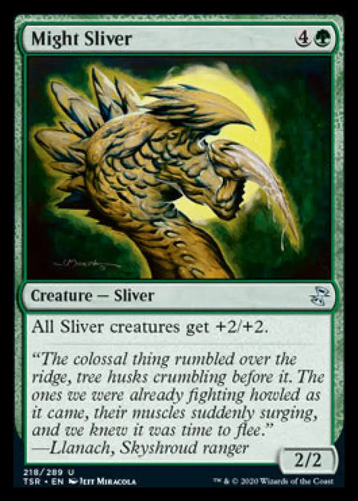 Might Sliver [Time Spiral Remastered] - MTG Single