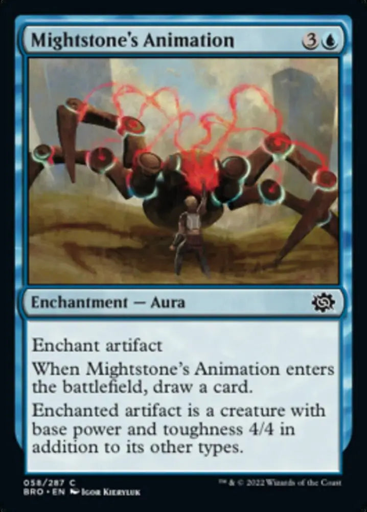 Mightstone’s Animation [The Brothers’ War] - MTG Single