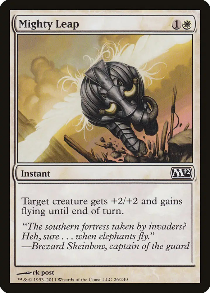 Mighty Leap [Magic 2012] - MTG Single