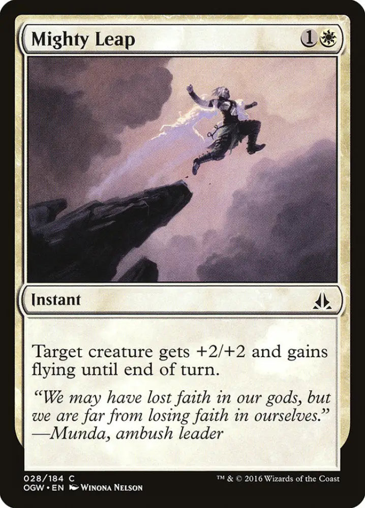 Mighty Leap [Oath of the Gatewatch] - MTG Single