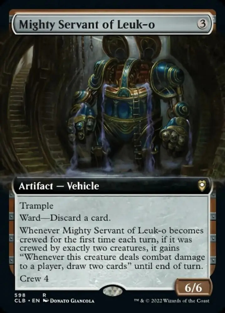 Mighty Servant of Leuk-o (Extended Art) [Commander Legends: Battle for Baldur’s Gate] - MTG Single