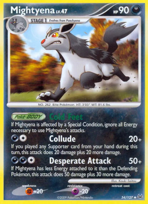 Mightyena (54/127) [Platinum: Base Set] - Pokemon Single