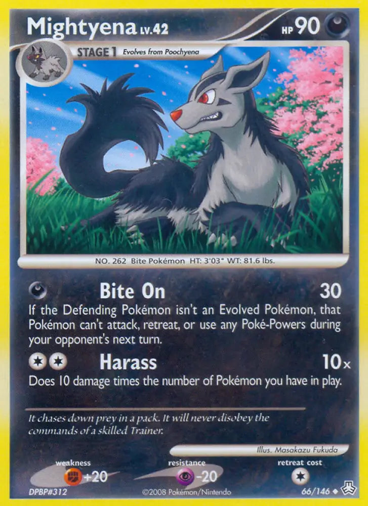 Mightyena (66/146) [Diamond & Pearl: Legends Awakened] - Pokemon Single