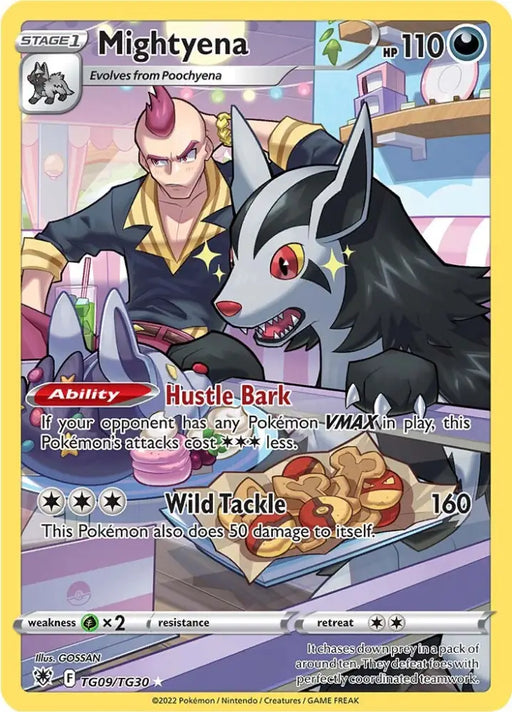 Mightyena (TG09/TG30) [Sword & Shield: Astral Radiance] - Pokemon Single