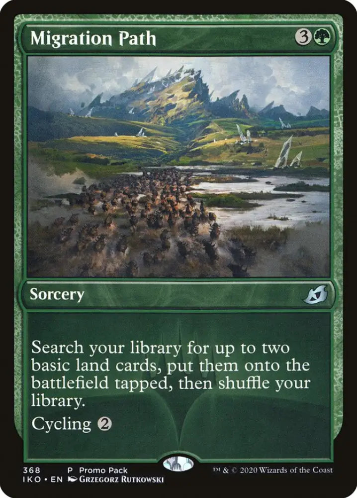 Migration Path (Promo Pack) [Ikoria: Lair of Behemoths Promos] - MTG Single