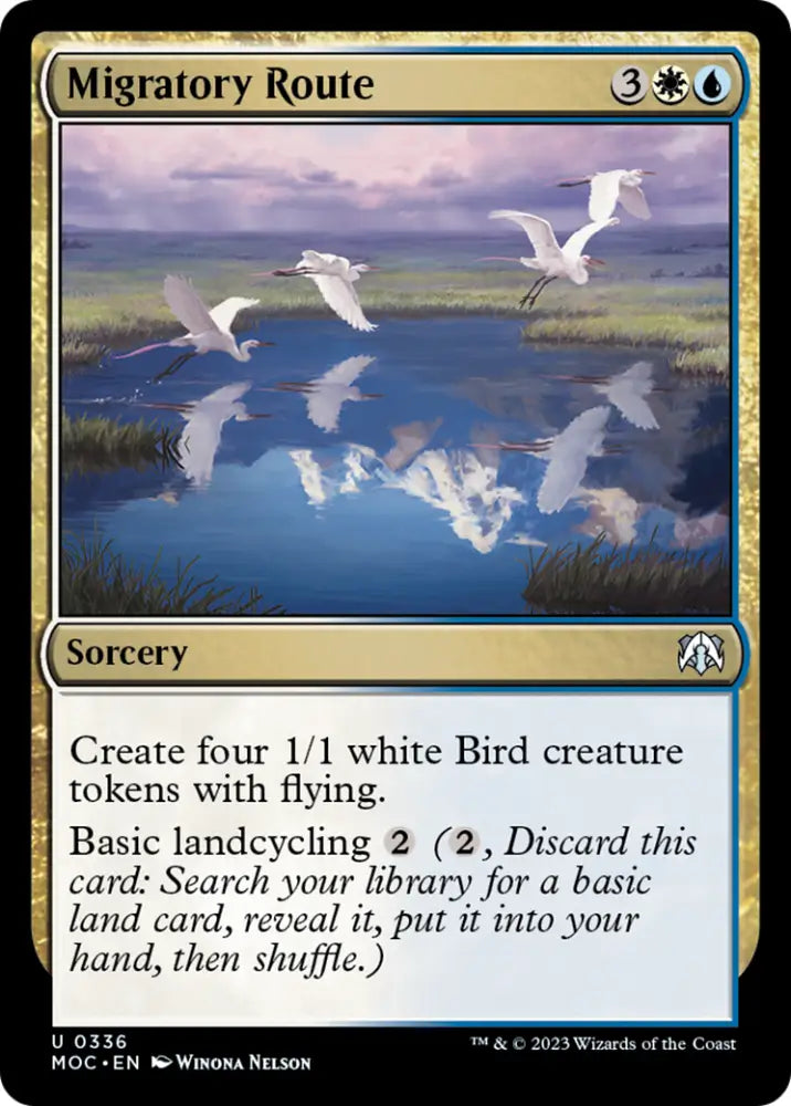Migratory Route [March of the Machine Commander] - MTG Single