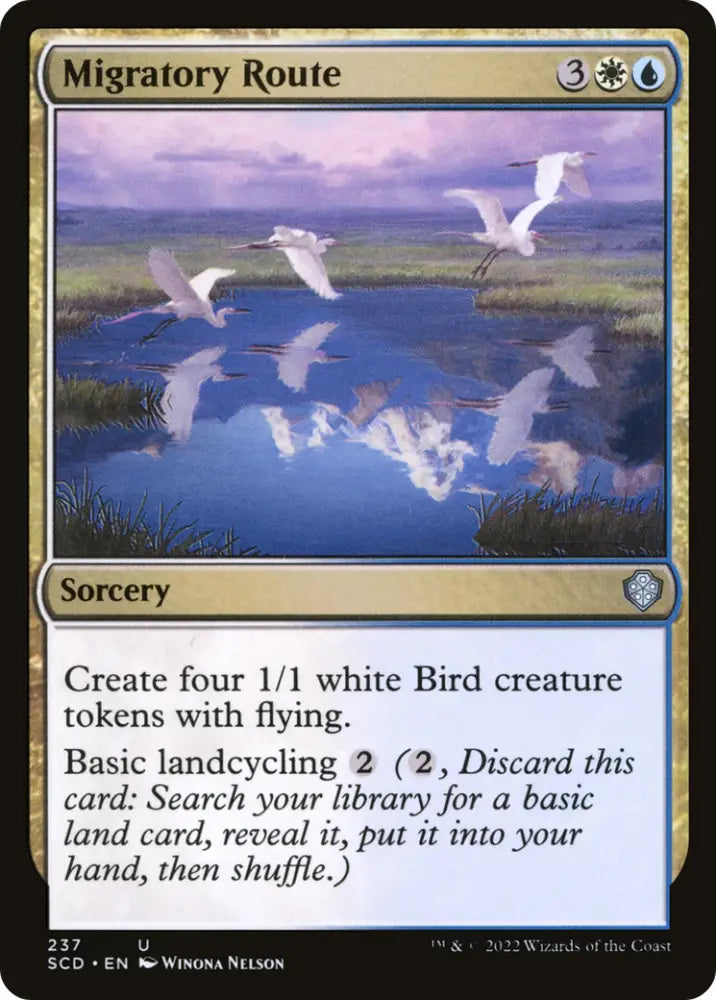 Migratory Route [Starter Commander Decks] - MTG Single