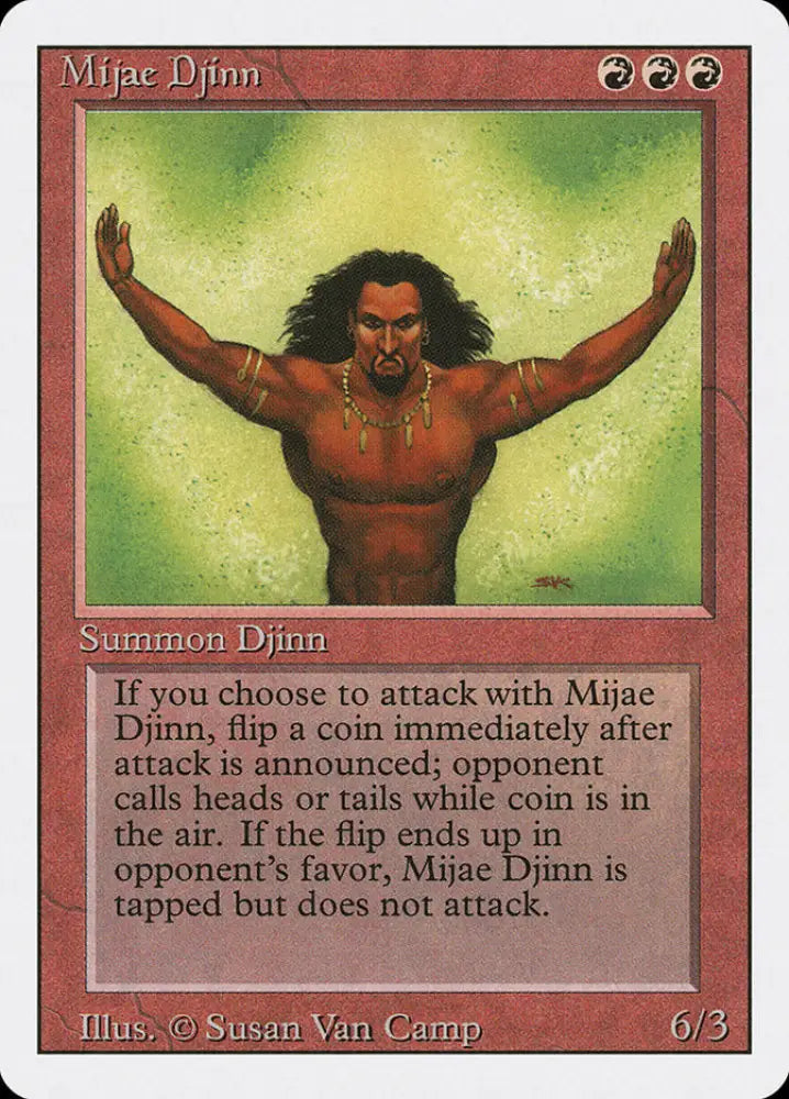 Mijae Djinn [Revised Edition] - MTG Single
