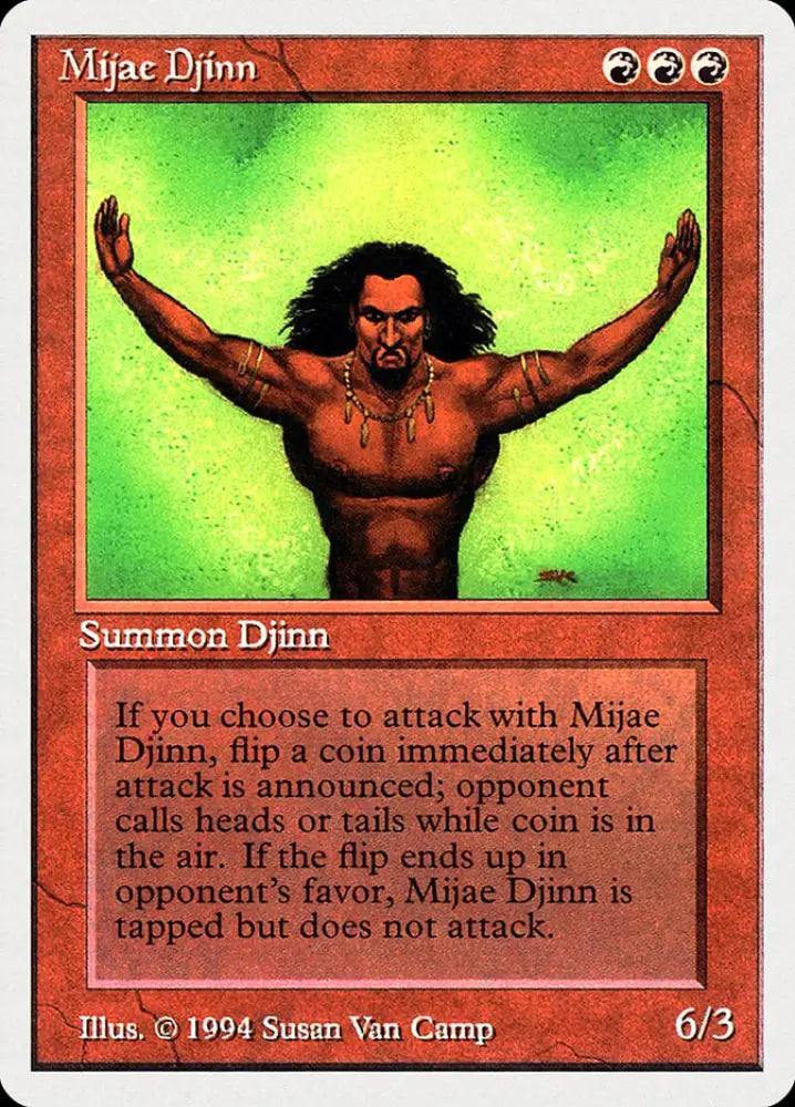 Mijae Djinn [Summer Magic / Edgar] - MTG Single