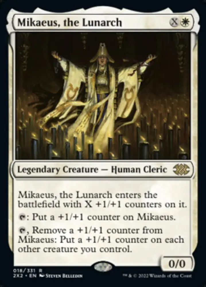 Mikaeus the Lunarch [Double Masters 2022] - MTG Single