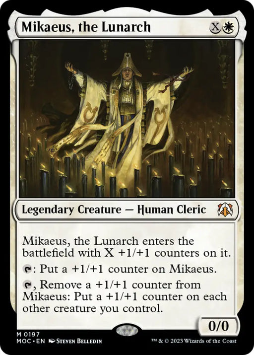 Mikaeus the Lunarch [March of the Machine Commander] - MTG Single