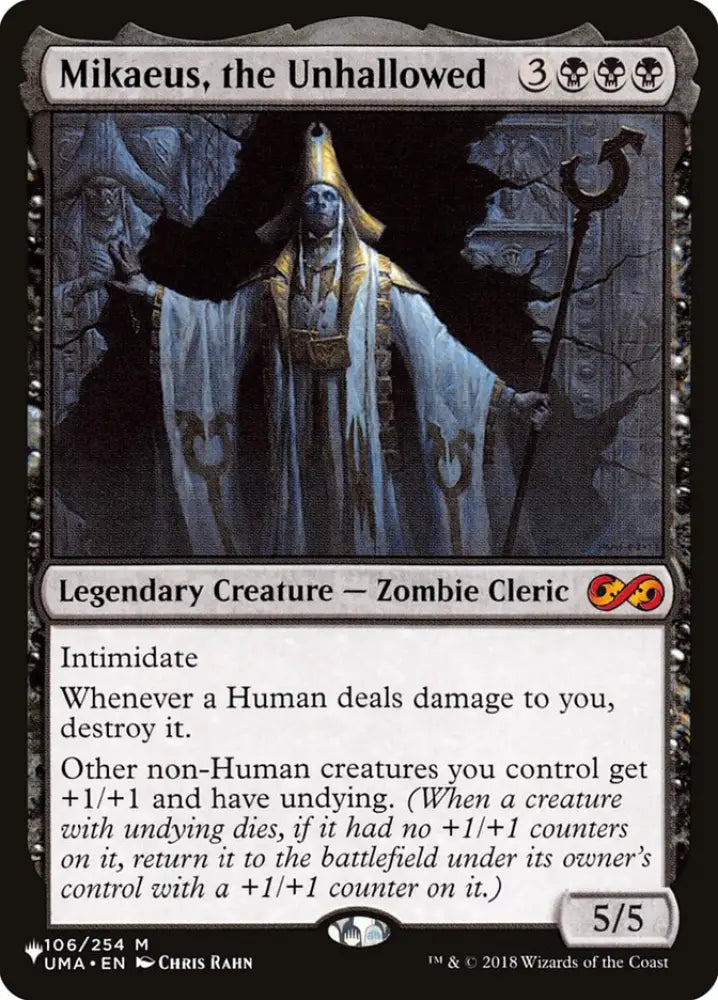 Mikaeus the Unhallowed [The List] - MTG Single