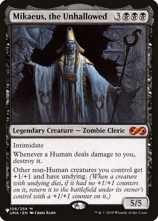 Mikaeus the Unhallowed [The List] - MTG Single
