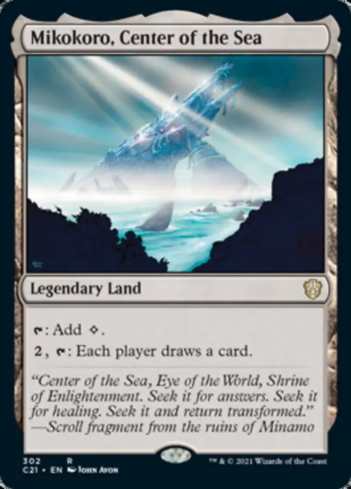 Mikokoro Center of the Sea [Commander 2021] - MTG Single