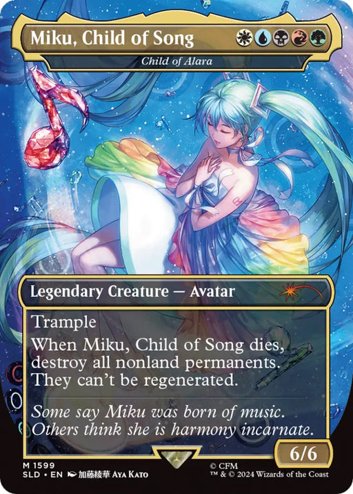 Miku Child of Song - Child of Alara [Secret Lair Drop Series] - MTG Single