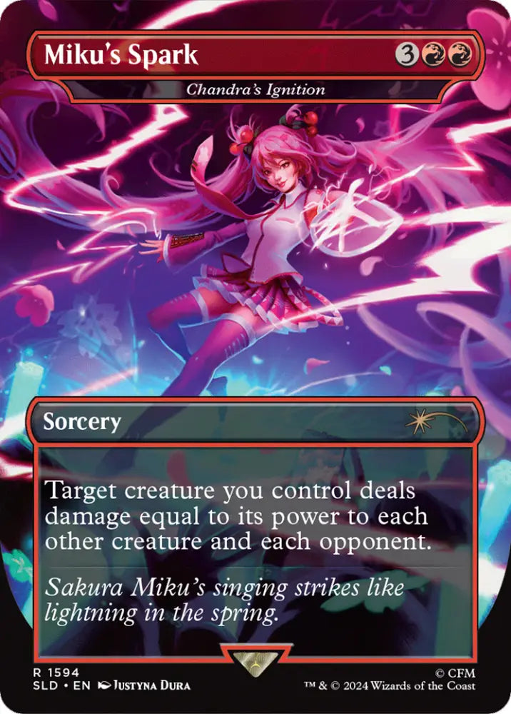 Miku’s Spark - Chandra’s Ignition [Secret Lair Drop Series] - MTG Single